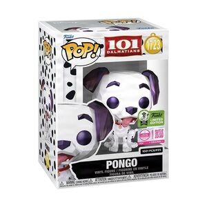 Funko Pop Facet Pongo 101 Dalmatians LE 1001 In Hard Stack EEC Official Stickers